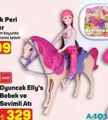 MGS OYUNCAK ELLY'S BEBEK VE SEVİMLİ ATI